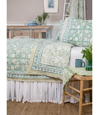 April Cornell Lexi Block Print Quilt - King