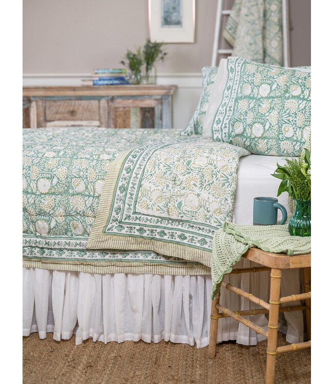 April Cornell Lexi Block Print Quilt - King