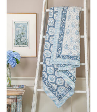 April Cornell Maya Block Print Throw