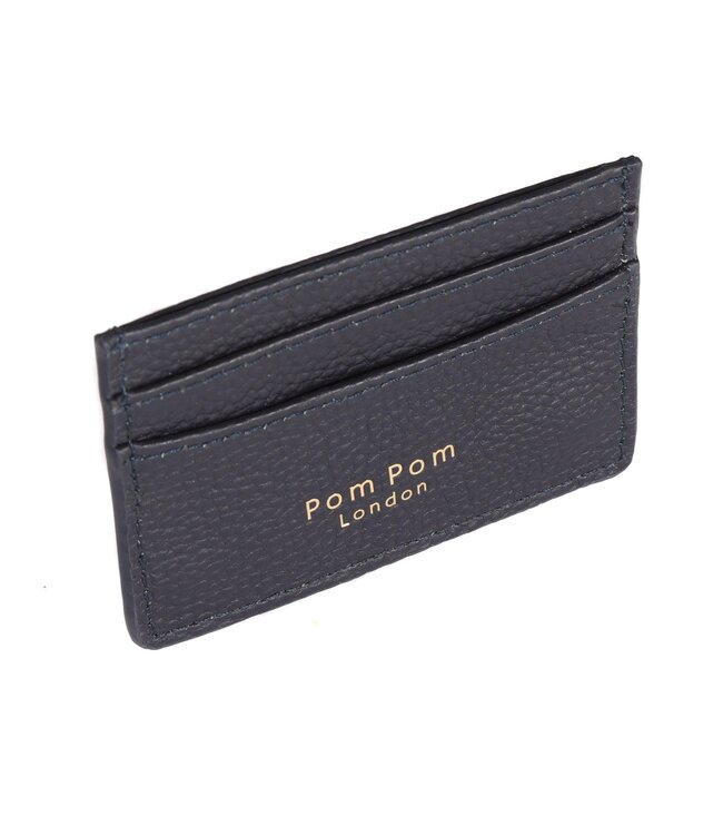 Pom Pom London Chelsea Card Holder - Navy