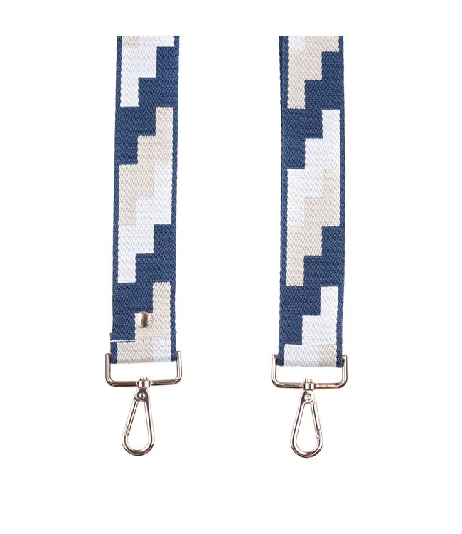 Pom Pom London Blue & Purple Straps