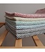 Handwoven Cotton Dish Towel - Red