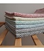 Handwoven Cotton Dish Towel - Light Green