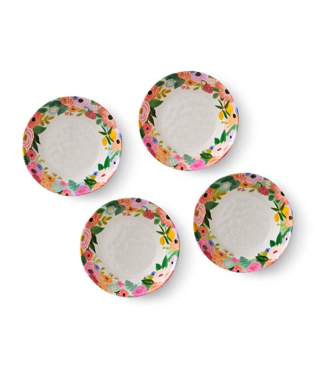 Rifle Paper Co Garden Party Melamine Assorted Bowls - Set of 4