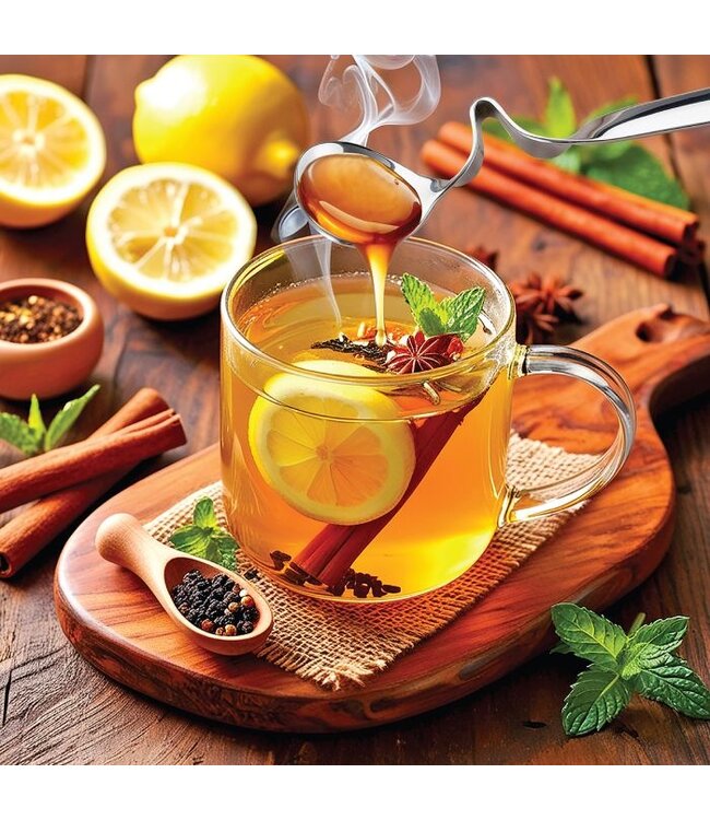 HIC Harold Import Company Curved Handle Honey Spoon