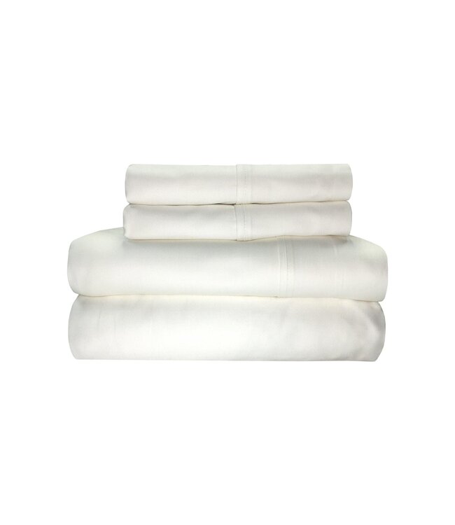 Sttelli Siesta Bed Sheet Set - Snow | TWIN