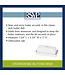 RSVP Stoneware Butter Dish