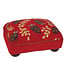 Chandler 4 Corners Hooked Wool Foot Stool