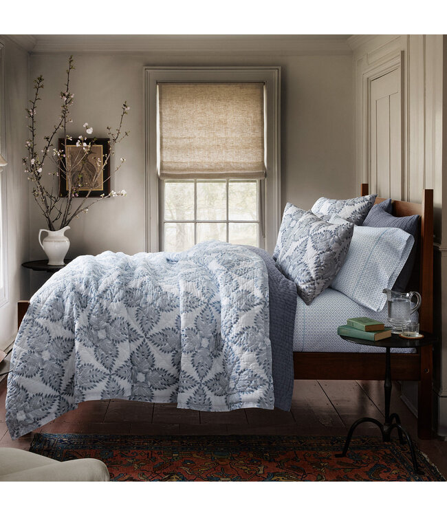 John Robshaw Dasati Lapis Quilt