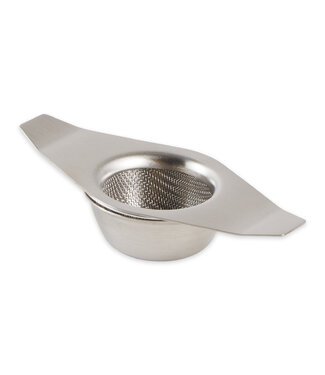 RSVP Tea Strainer w/ Drip Cup