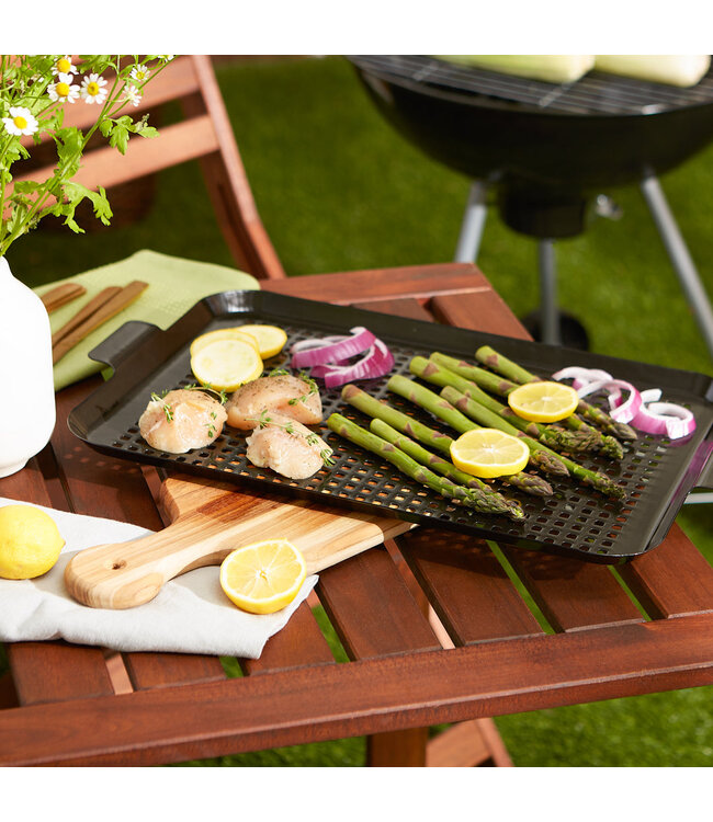 RSVP Porcelain Grill Topper - Large