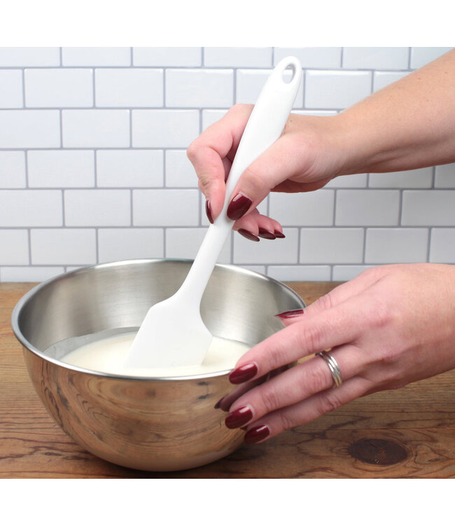 RSVP Ela's Style Spatula - White