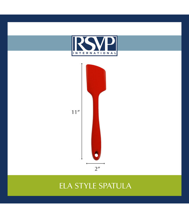 RSVP Ela's Style Spatula - Red