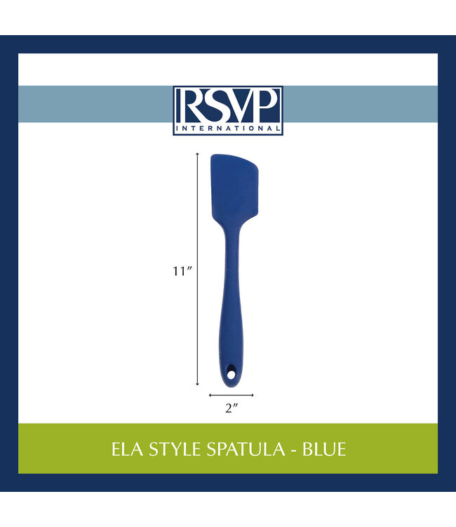RSVP Ela's Style Spatula - Blue