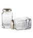 RSVP Retro Glass Salt & Pepper Set - Clear