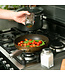 RSVP Retro Glass Salt & Pepper Set - Clear