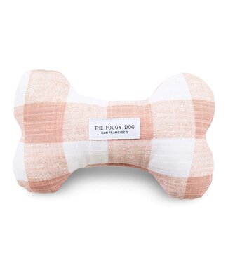 The Foggy Dog Dog Bone Squeaky Toy
