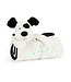 Jellycat Bashful Black & Cream Puppy  Blankie