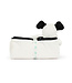 Jellycat Bashful Black & Cream Puppy  Blankie