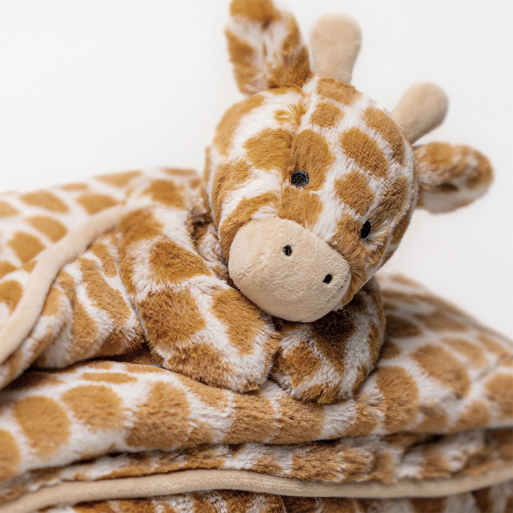 Jellycat Bashful Giraffe Blankie - The Country Store on Main
