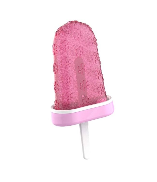 HIC Harold Import Company Joie Flower Freeze Ice Pop Tray Design