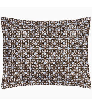 John Robshaw Kaarik Coffee Organic Sham - King