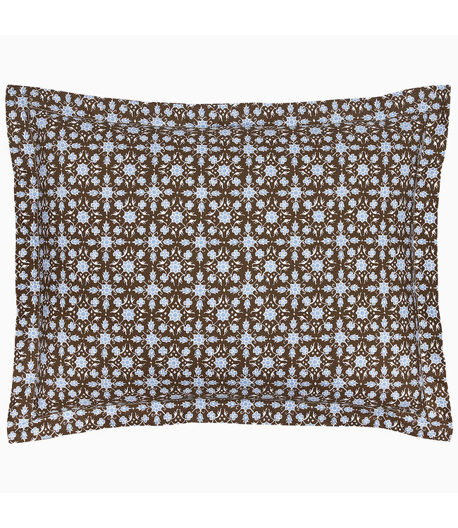 John Robshaw Kaarik Coffee Organic Sham - King