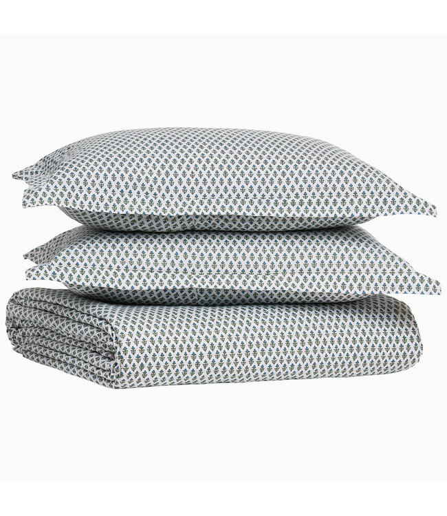 John Robshaw Cala Sage Organic Duvet