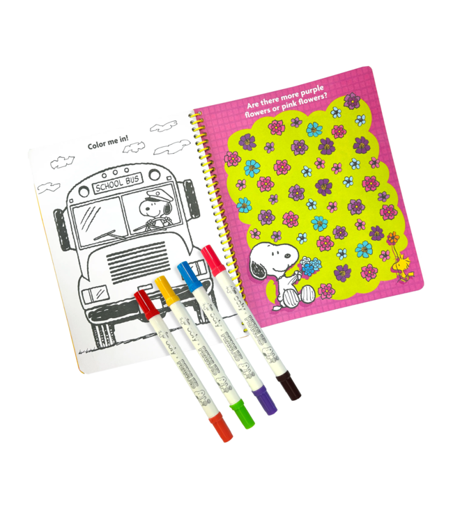 Peanuts Activity Travel Kit & Double-Ended Markers