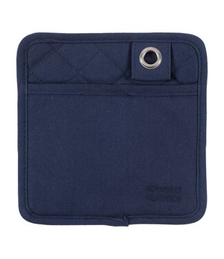 Kaf Home Gourmet Classics Heat Resistant Silicone Pot Holder - Blue
