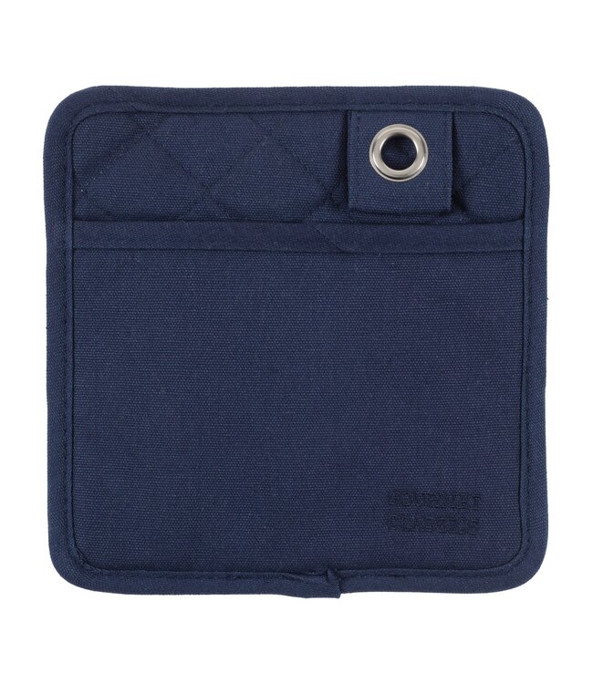 Kaf Home Gourmet Classics Heat Resistant Silicone Pot Holder - Blue