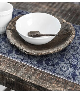 Beija Flor Placemat - Royal Indigo Flower