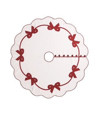 Mudpie Bow Tree Skirt