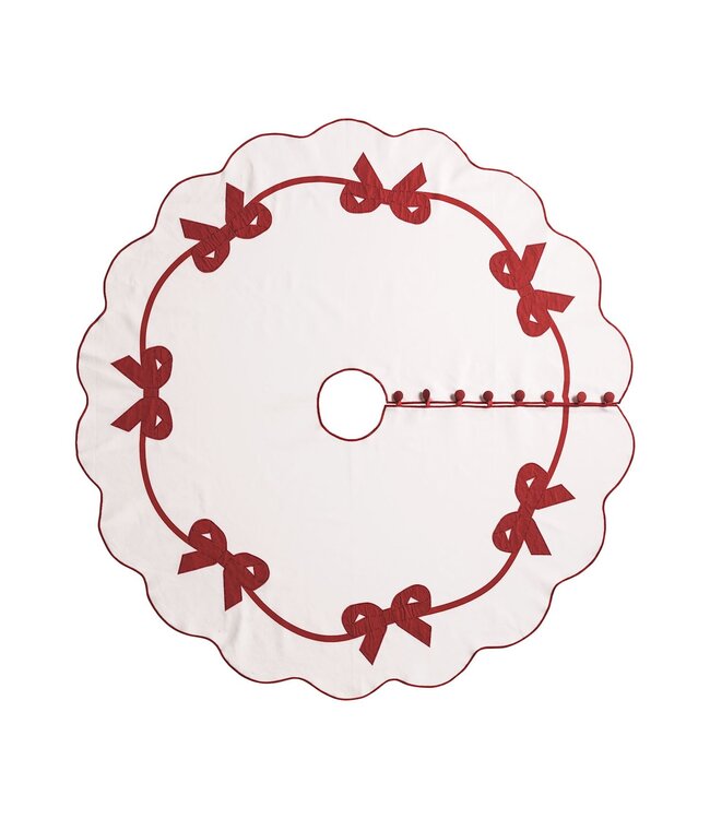 Mudpie Bow Tree Skirt