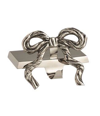 Mudpie Bow Stocking Holder Mudpie Bow Stocking Holder