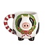 Mudpie Farm Christmas Animal Mugs