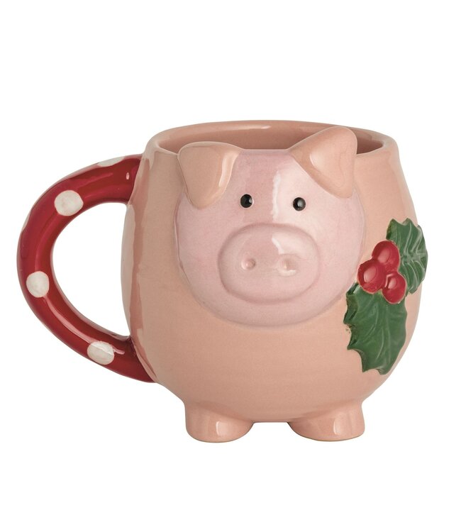Mudpie Farm Christmas Animal Mugs