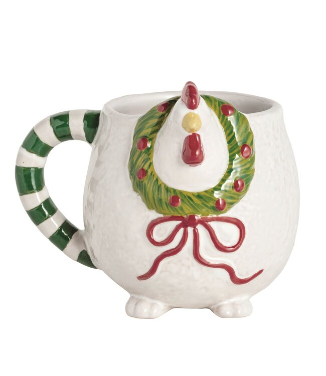 Mudpie Farm Christmas Animal Mugs