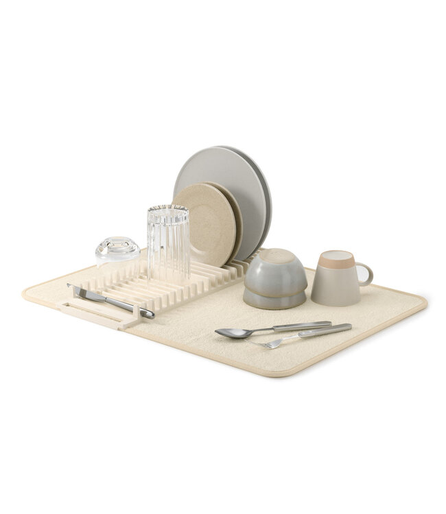 Umbra - UDry Dish Drying Rack with Mat