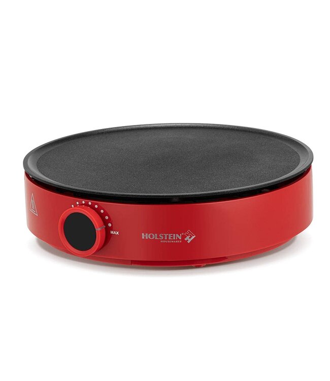 12 inch Red Griddle and Crepe Maker