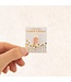 Lucky Feather Garden Charms - Gold Pickleball