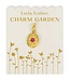 Lucky Feather Garden Charm - Birthstone