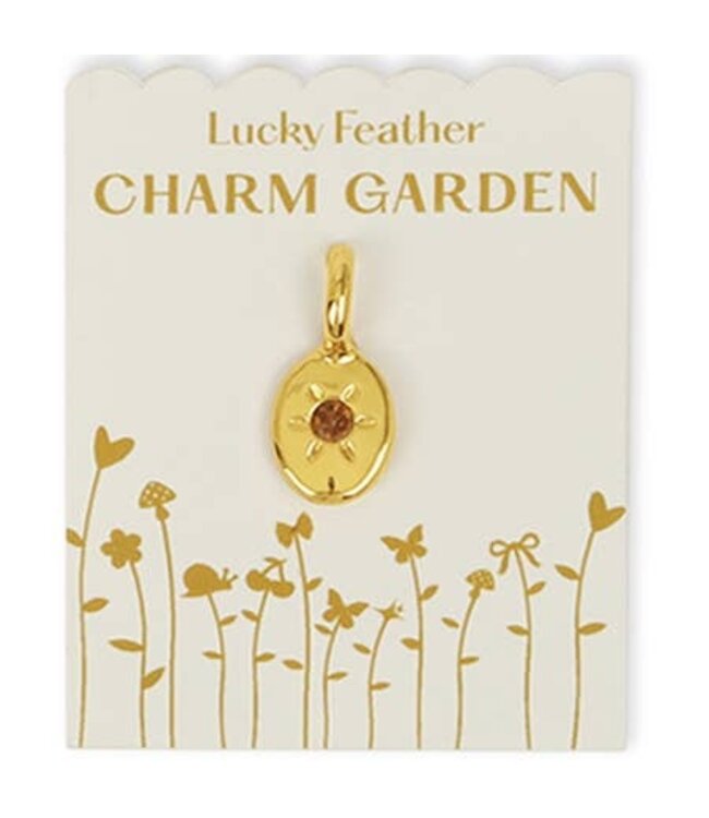 Lucky Feather Charm Garden - Birthstone