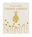 Lucky Feather Garden Charm - Birthstone