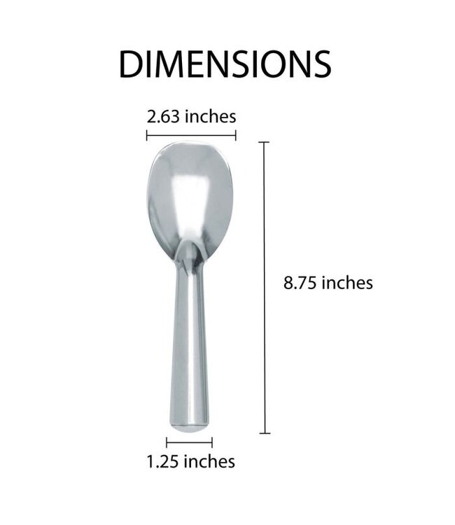 HIC Harold Import Company Anti-Freeze Ice Cream & Frozen Dessert Spade