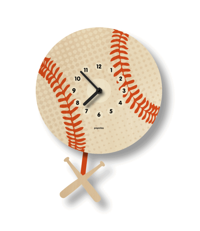 Popclox Pendulum Clock - Sports