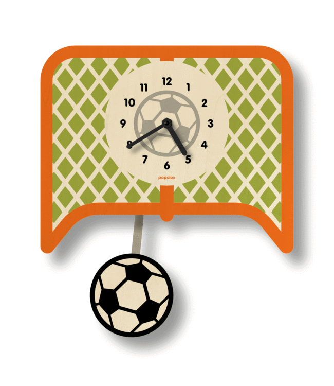 Popclox Pendulum Clock - Sports