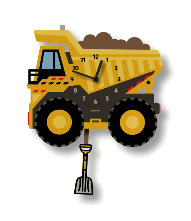 Popclox Pendulum Clock - Vehicles