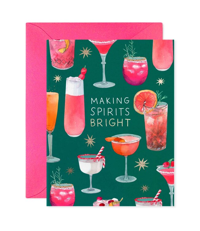 E. Francis Making Spirits Bright Cards (Boxed Set of 6)