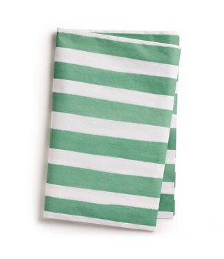 E. Frances Green and White Stripe Tissue Paper